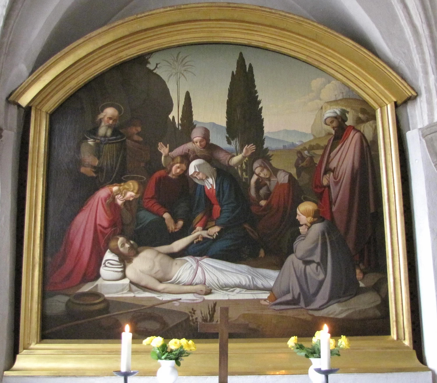 Friedrich Overbeck - Lamentazione sul corpo di Cristo